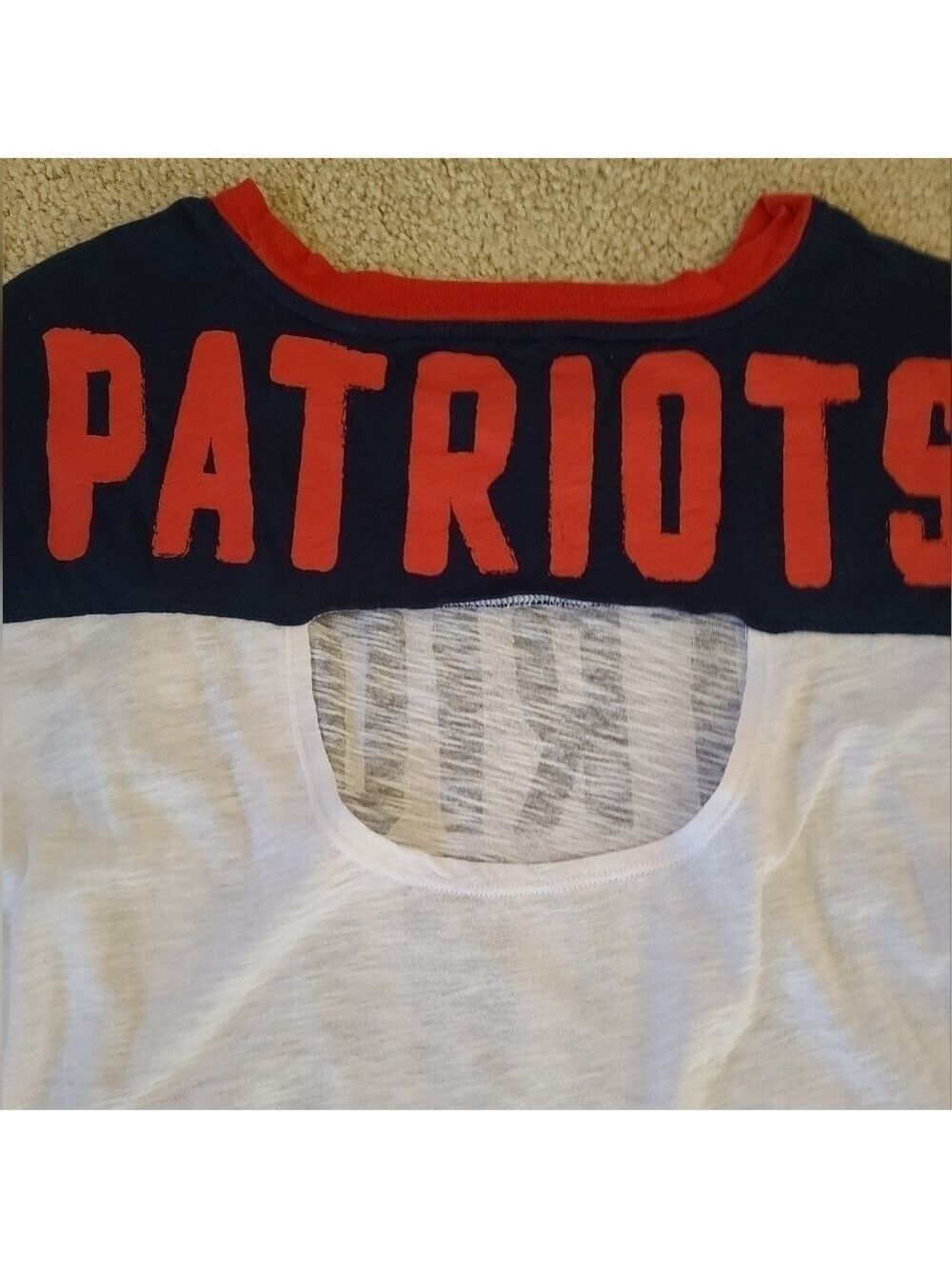 New England Patriots Burn Out Jersey - Picture 6 of 9